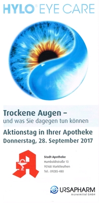 Aktionstag trockene Augen